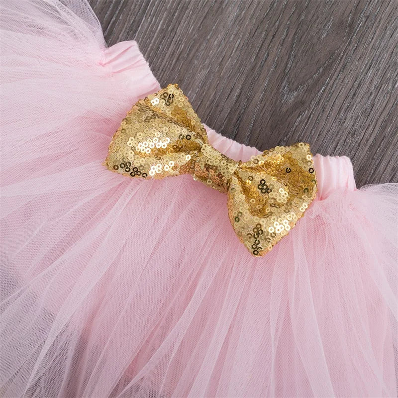 Girls 1st Birthday Party Christening Outfits Princess Costume