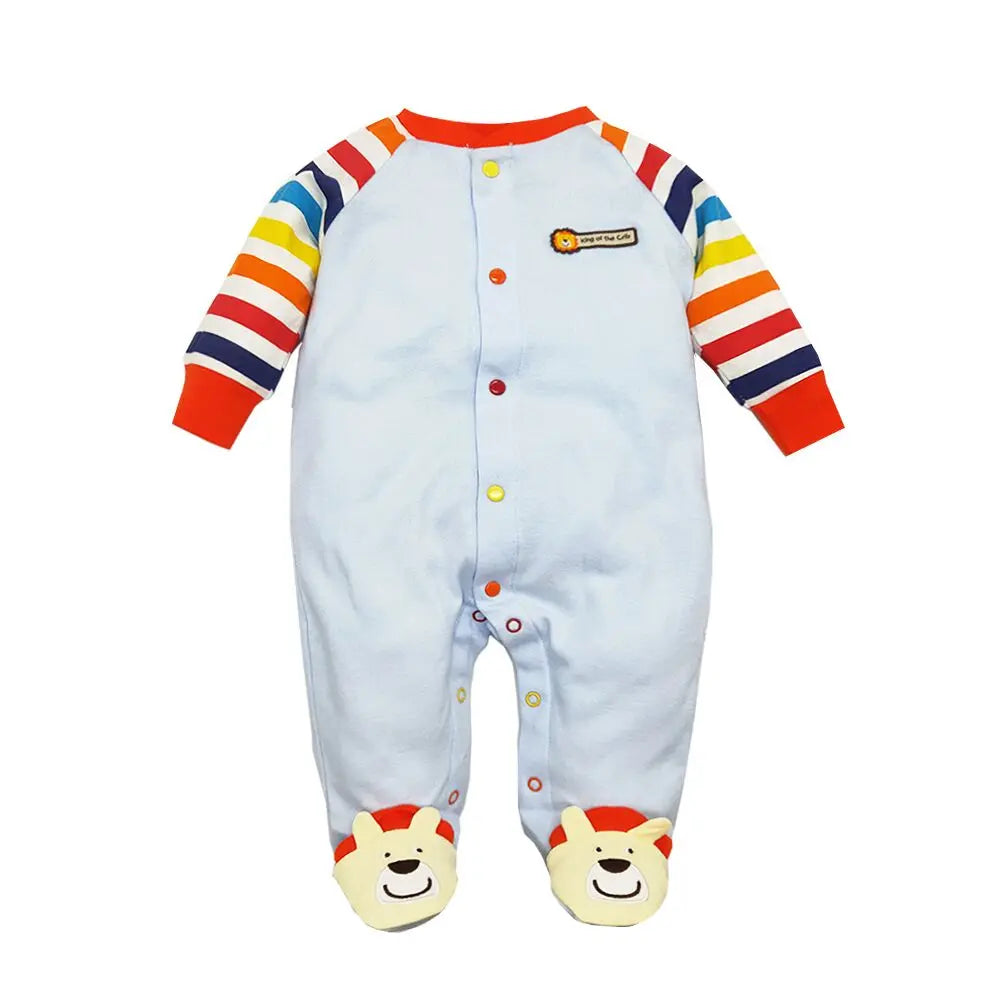 Baby Romper 100% Cotton Newborn Baby Long Sleeve