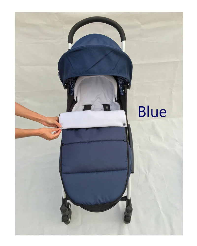 Universal Baby Stroller Footmuff Warm Sleepsacks Pram Waterproof Socks For Babyzen