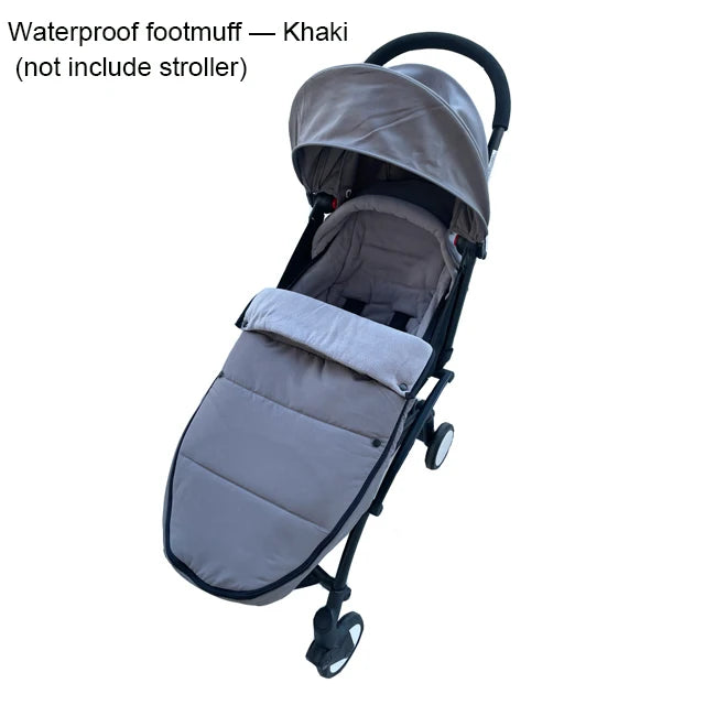 Universal Baby Stroller Footmuff Warm Sleepsacks Pram Waterproof Socks For Babyzen