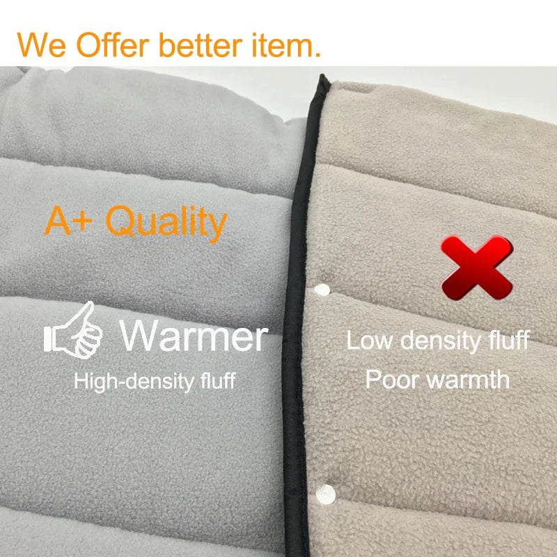 Universal Baby Stroller Footmuff Warm Sleepsacks Pram Waterproof Socks For Babyzen