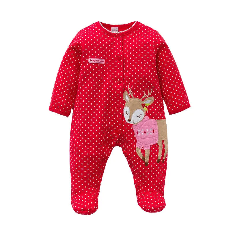 Baby Romper 100% Cotton Newborn Baby Long Sleeve