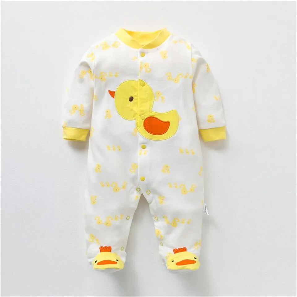 Baby Romper 100% Cotton Newborn Baby Long Sleeve