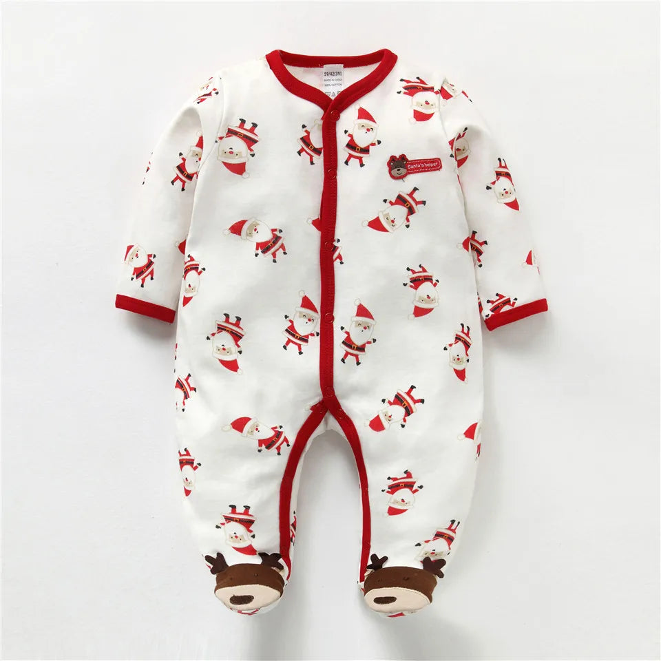 Baby Romper 100% Cotton Newborn Baby Long Sleeve