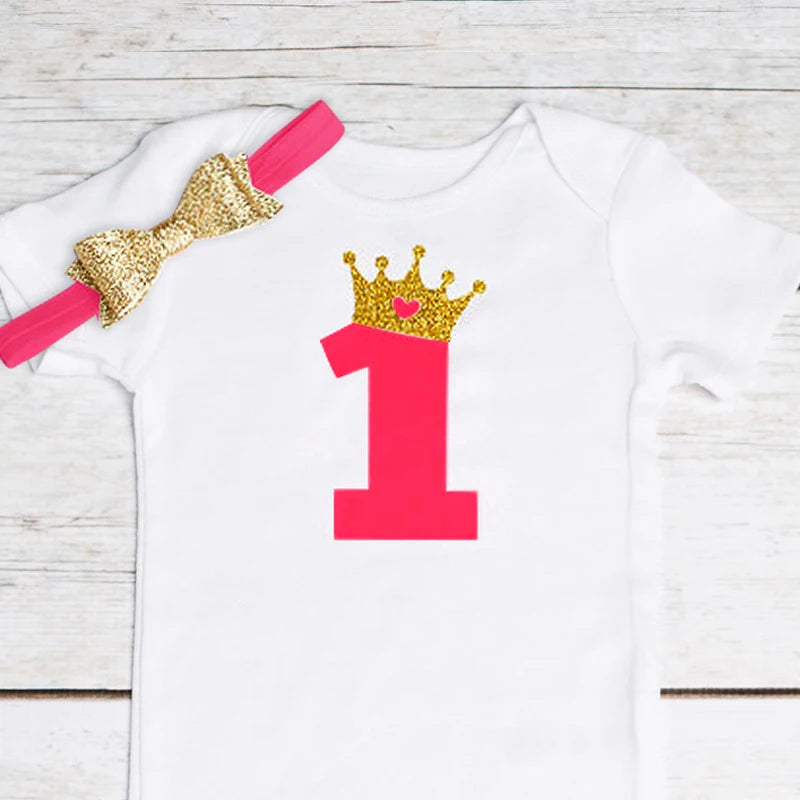 Girls 1st Birthday Party Christening Outfits Princess Costume