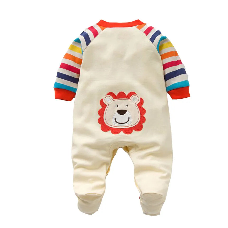Baby Romper 100% Cotton Newborn Baby Long Sleeve