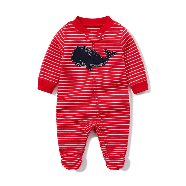 Baby Romper 100% Cotton Newborn Baby Long Sleeve
