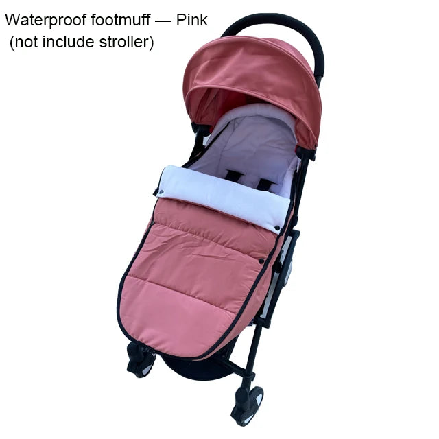 Universal Baby Stroller Footmuff Warm Sleepsacks Pram Waterproof Socks For Babyzen