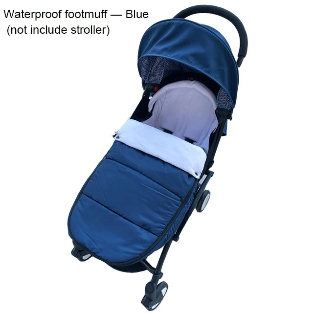 Universal Baby Stroller Footmuff Warm Sleepsacks Pram Waterproof Socks For Babyzen