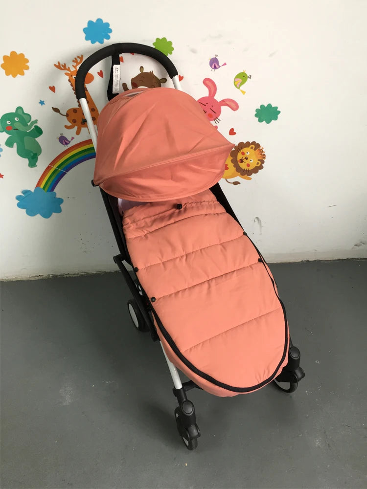 Universal Baby Stroller Footmuff Warm Sleepsacks Pram Waterproof Socks For Babyzen