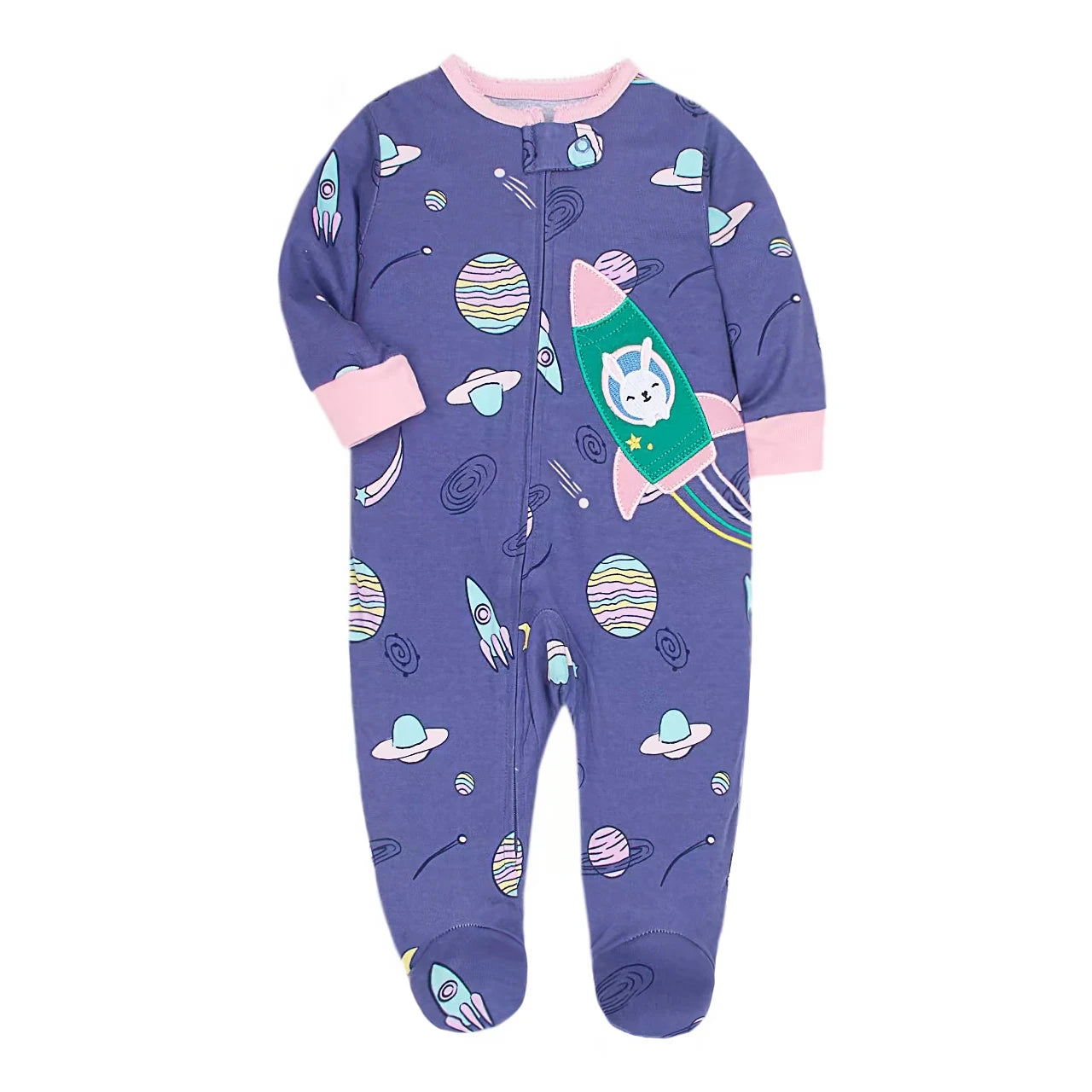 Baby Romper 100% Cotton Newborn Baby Long Sleeve