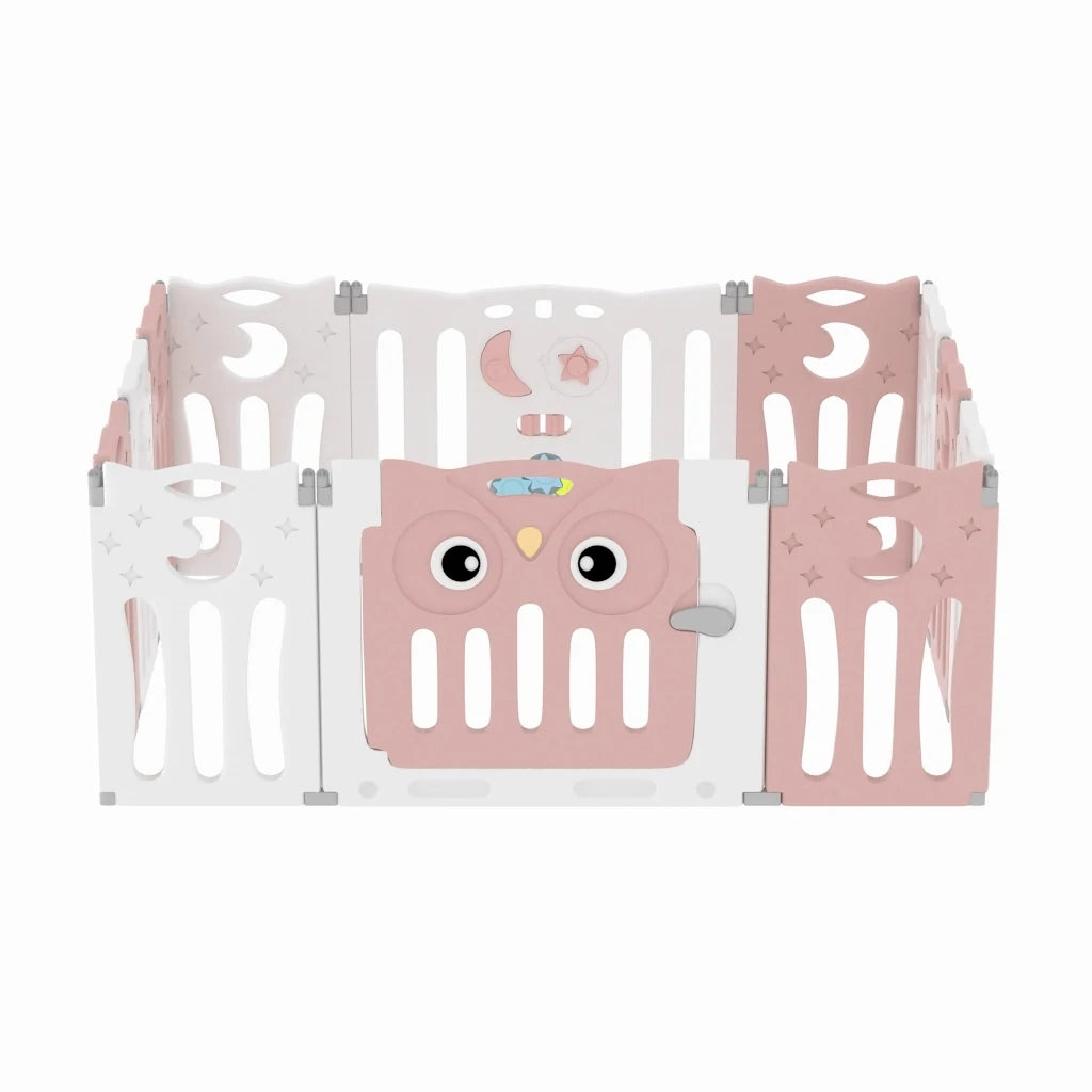 KIDkid Foldable Baby Kid Playpen 10&12 Panel Safety Play Yard Home Activity Center