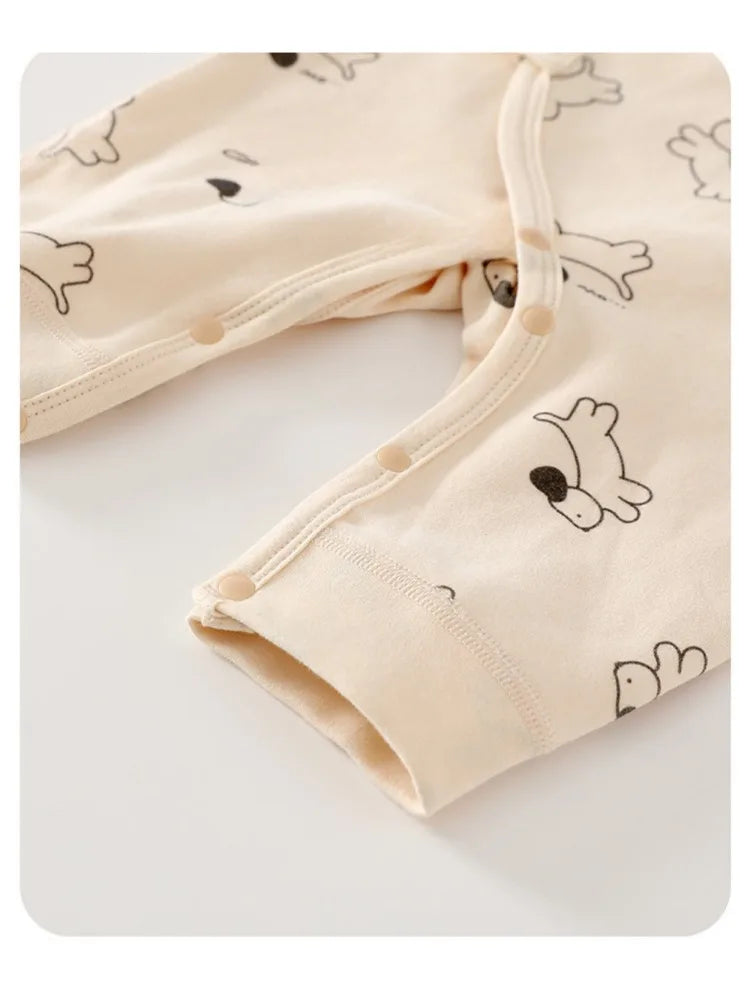 Spring Autumn 0-6 Months 100%Cotton Rompers