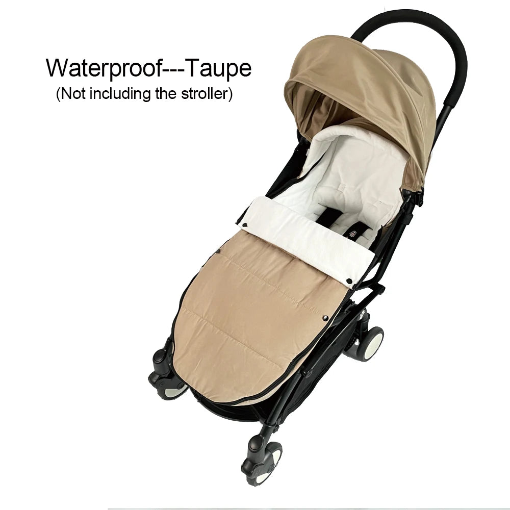 Universal Baby Stroller Footmuff Warm Sleepsacks Pram Waterproof Socks For Babyzen