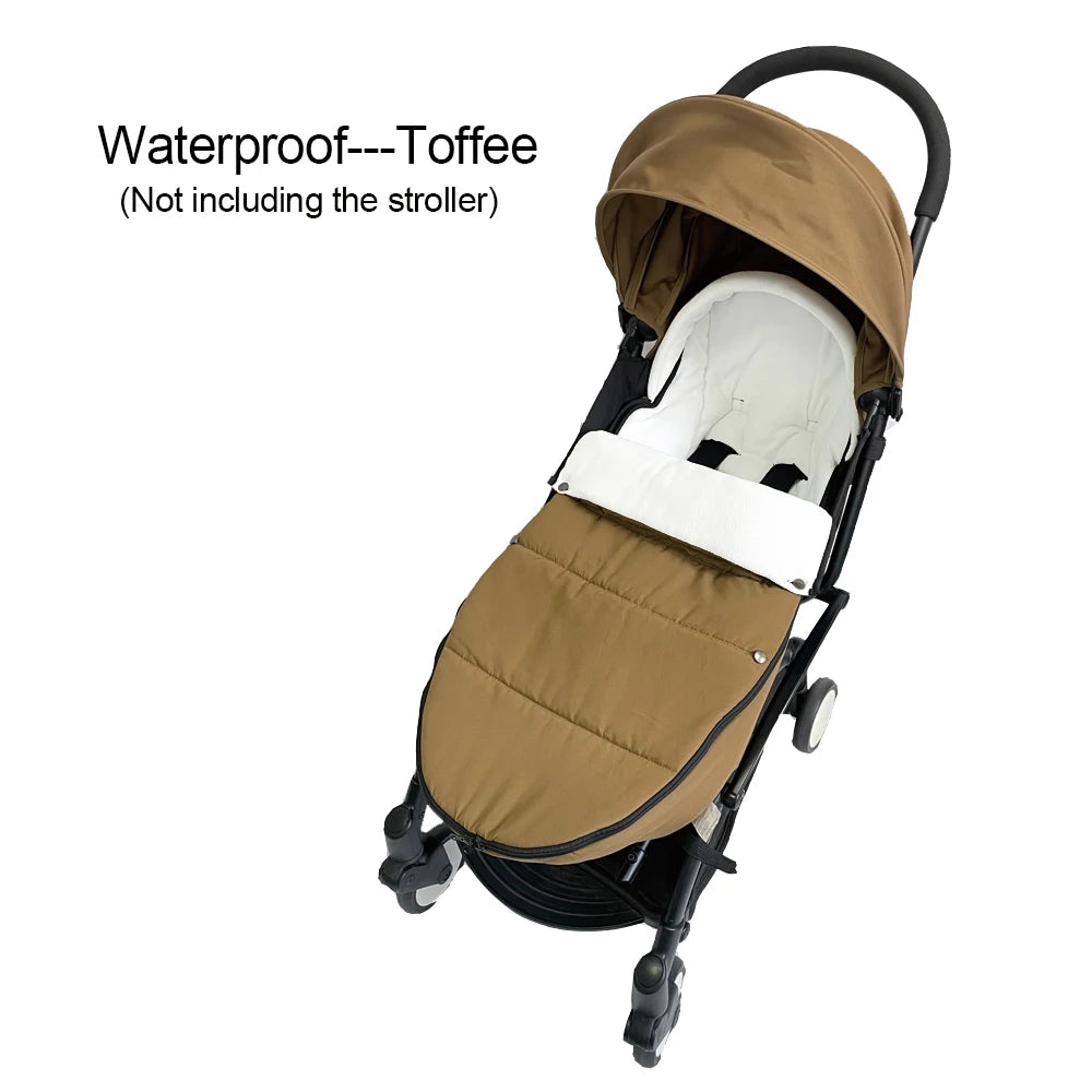 Universal Baby Stroller Footmuff Warm Sleepsacks Pram Waterproof Socks For Babyzen
