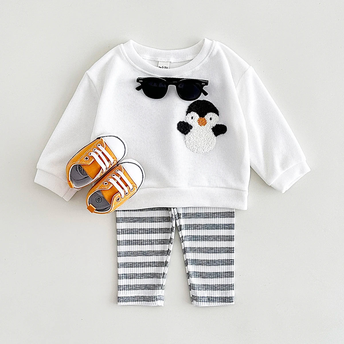 2Pcs Baby Clothes Girl Sets Baby Newborn Items Embroidery Top+Pants Warm Clothes Spring Autumn Baby Boy Clothes Infant