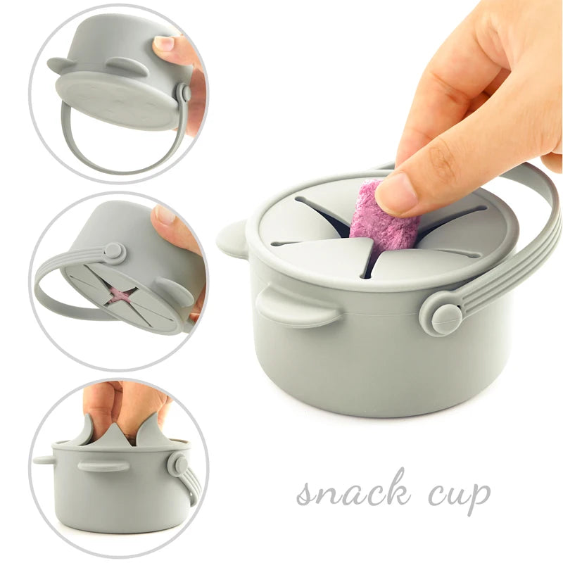 Storage Cup With Lid Snack Box Baby