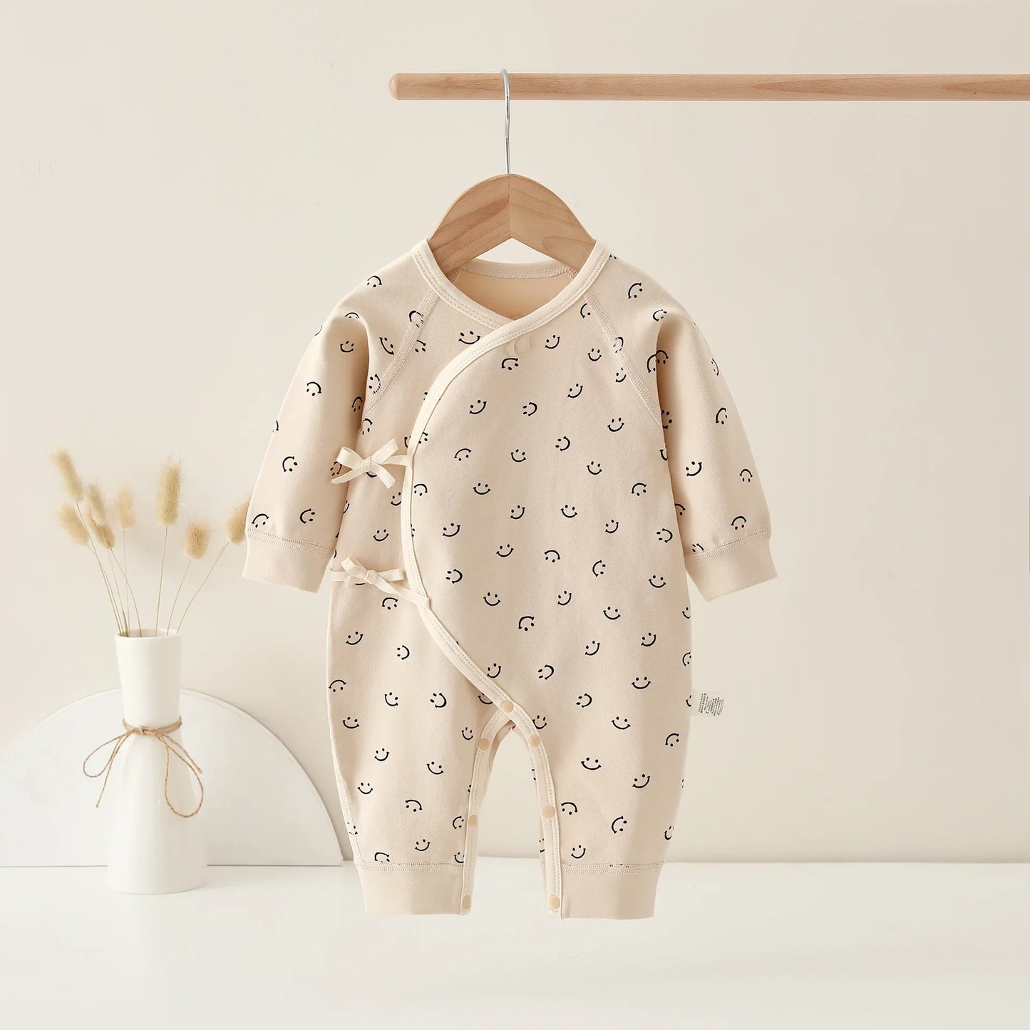 Spring Autumn 0-6 Months 100%Cotton Rompers