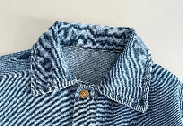 Autumn Baby Clothes Infant Boys Girls Clothes Denim Jumpsuits for Infants and Newborn Polo Outdoor Crawling Outfit Rompers