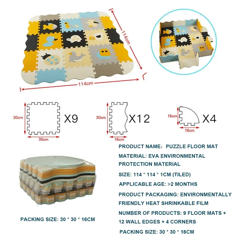 Baby Foam Mat Carpet Soft Play