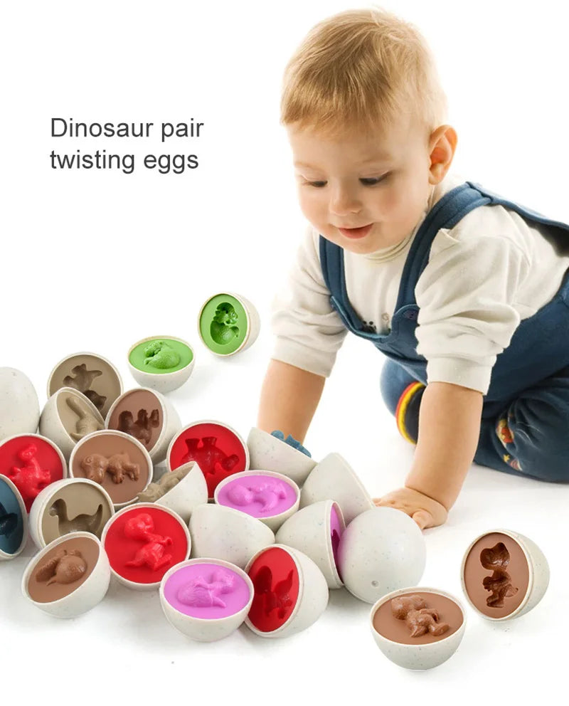 Eggs Screws 3D Puzzle Learning Education Math Toys Kids Shape Match Smart Game