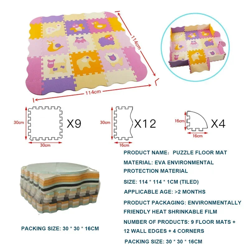 Baby Foam Mat Carpet Soft Play