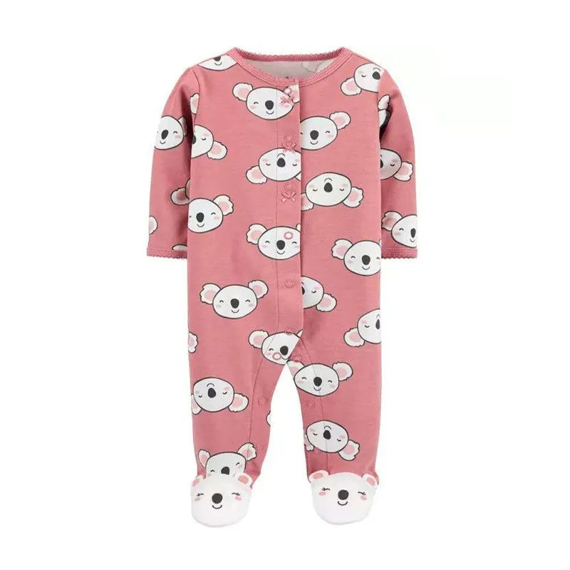 Baby Romper 100% Cotton Newborn Baby Long Sleeve