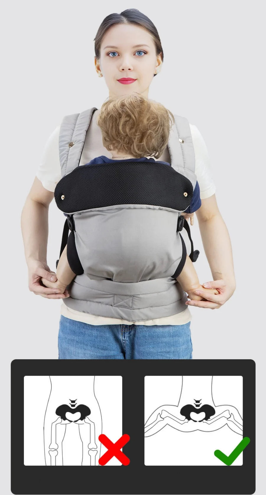 Baby Carrier Newborn to Toddler