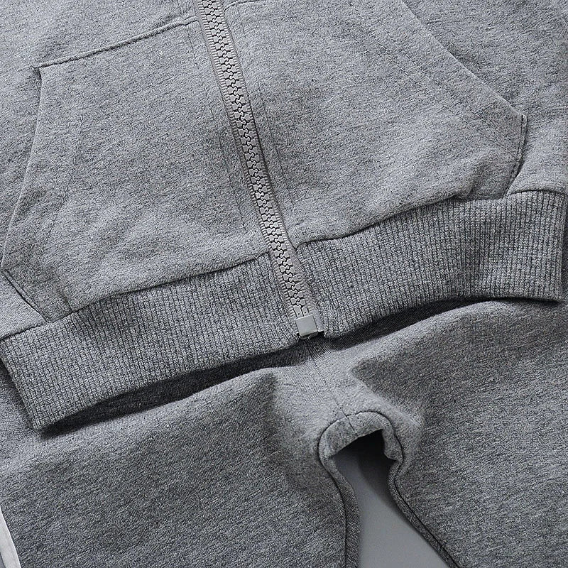 New Spring Autumn Baby Girls Clothes Children Boys Casual Jacket Pants 2Pcs/Sets Toddler Cotton Costume Infant Kids Tracksuits