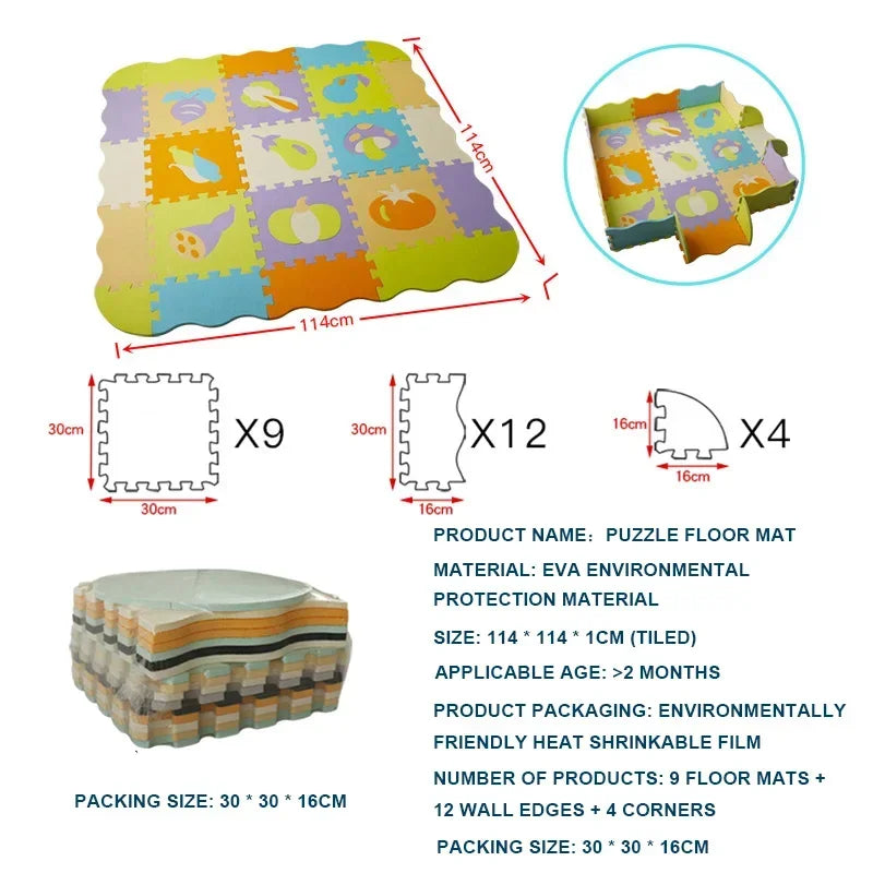 Baby Foam Mat Carpet Soft Play