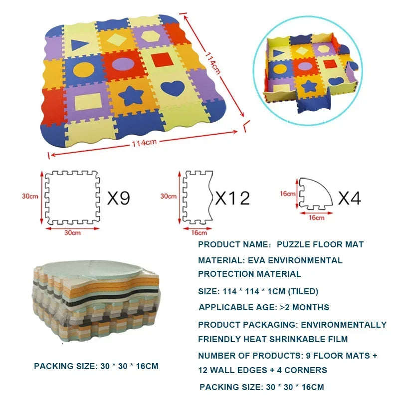 Baby Foam Mat Carpet Soft Play