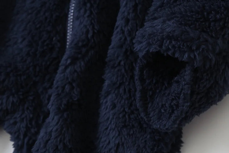 Jumpsuit Warm Hooded Plush