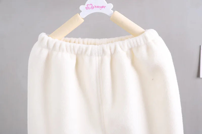 2024 new winter girls plush set for boys casual sports two-piece set for baby toddler outdoor clothing sets