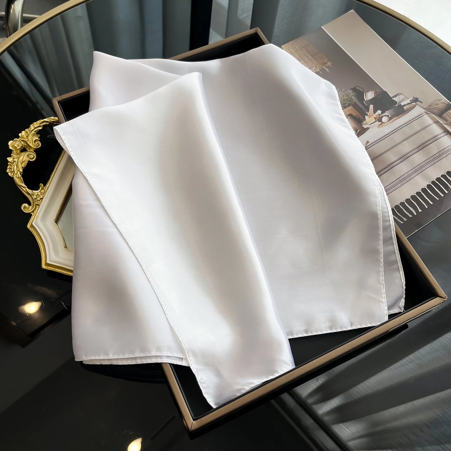 60cm Solid Colour Head Scarf