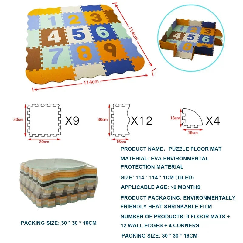 Baby Foam Mat Carpet Soft Play