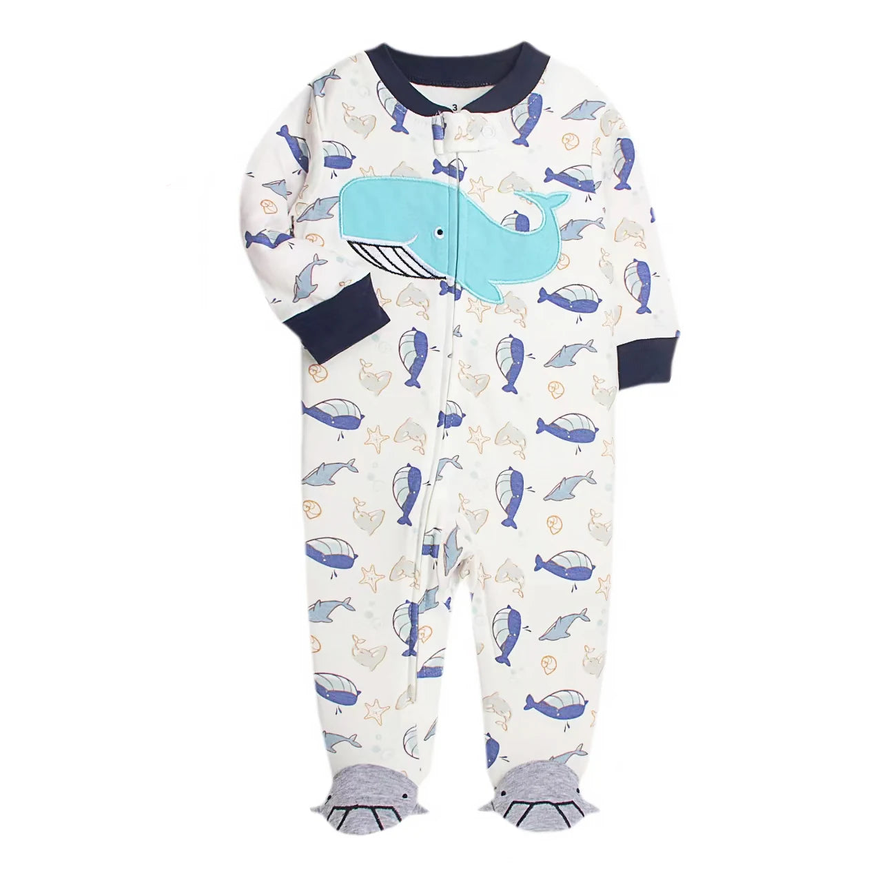 Baby Romper 100% Cotton Newborn Baby Long Sleeve