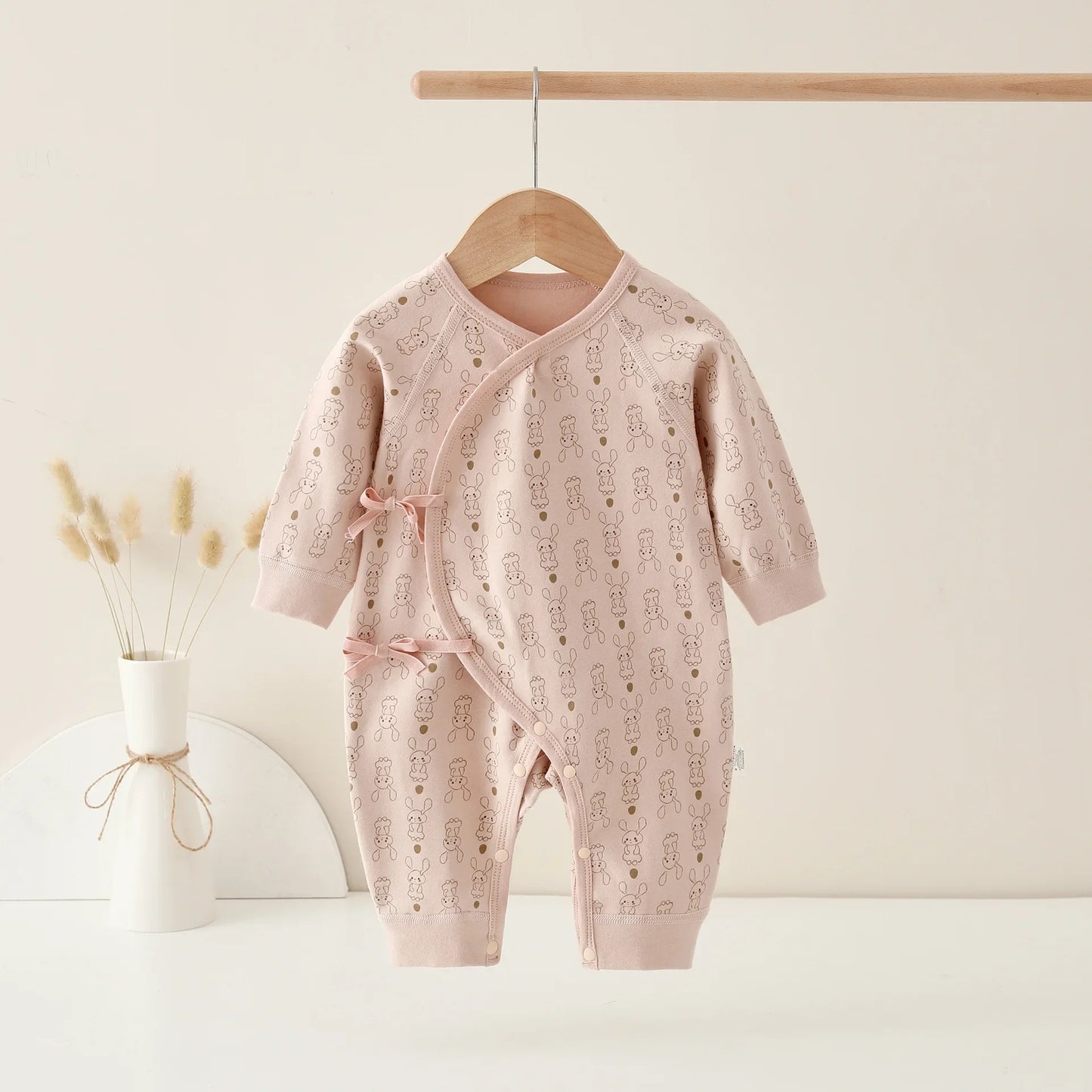 Spring Autumn 0-6 Months 100%Cotton Rompers