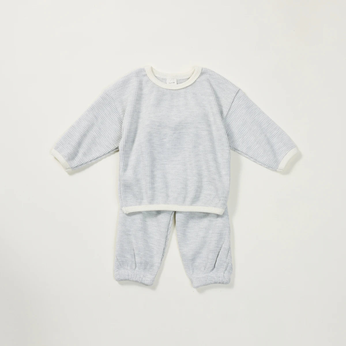Waffle Pullover+Pants Suit