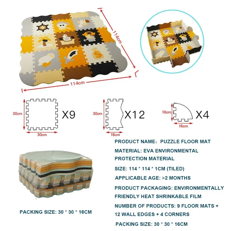 Baby Foam Mat Carpet Soft Play