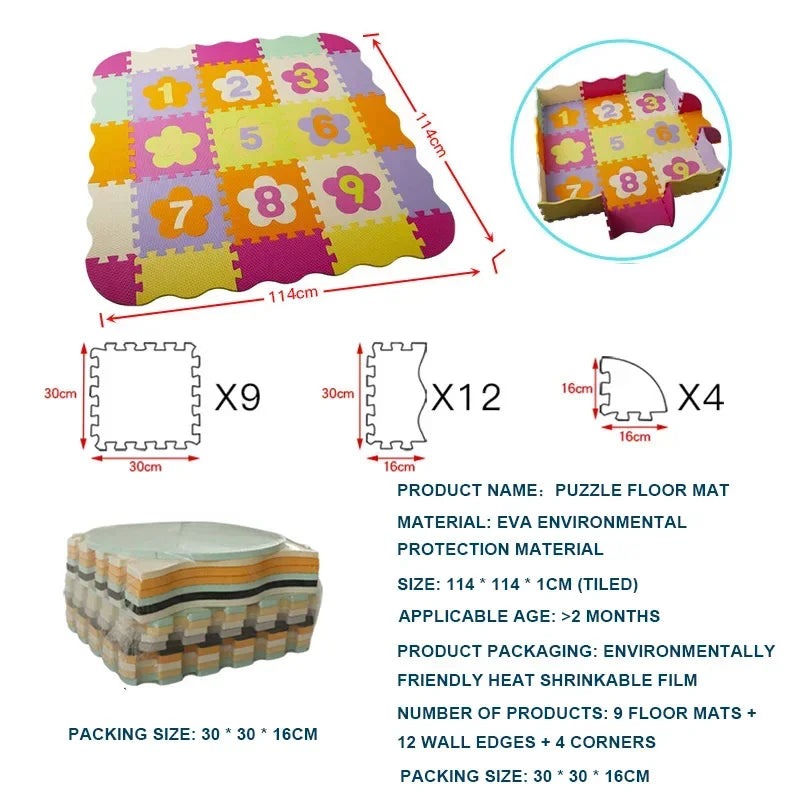 Baby Foam Mat Carpet Soft Play