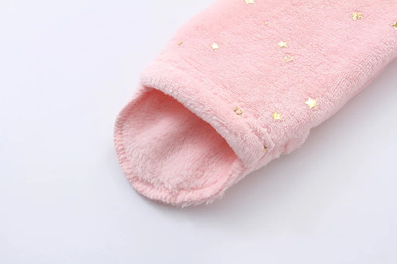 Newborn Baby Clothes Flannel Autumn Winter Baby Boys Girls Rompers Cartoon Newborn Bodysuit Soft Warm Jumpsuit for Babies 0-12M