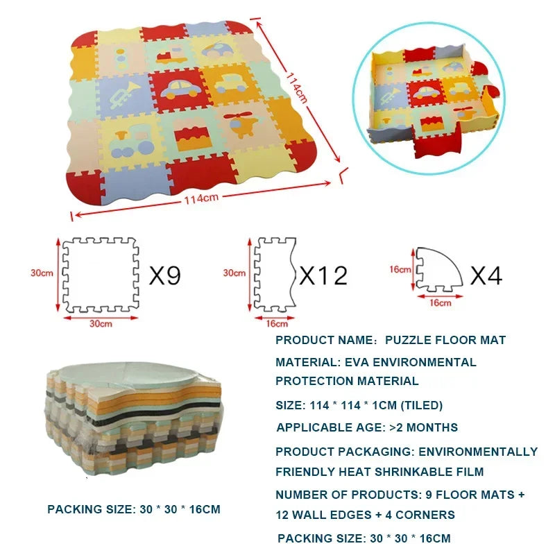 Baby Foam Mat Carpet Soft Play