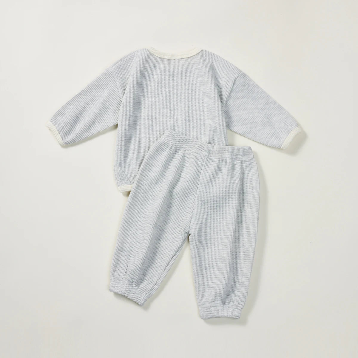 Waffle Pullover+Pants Suit