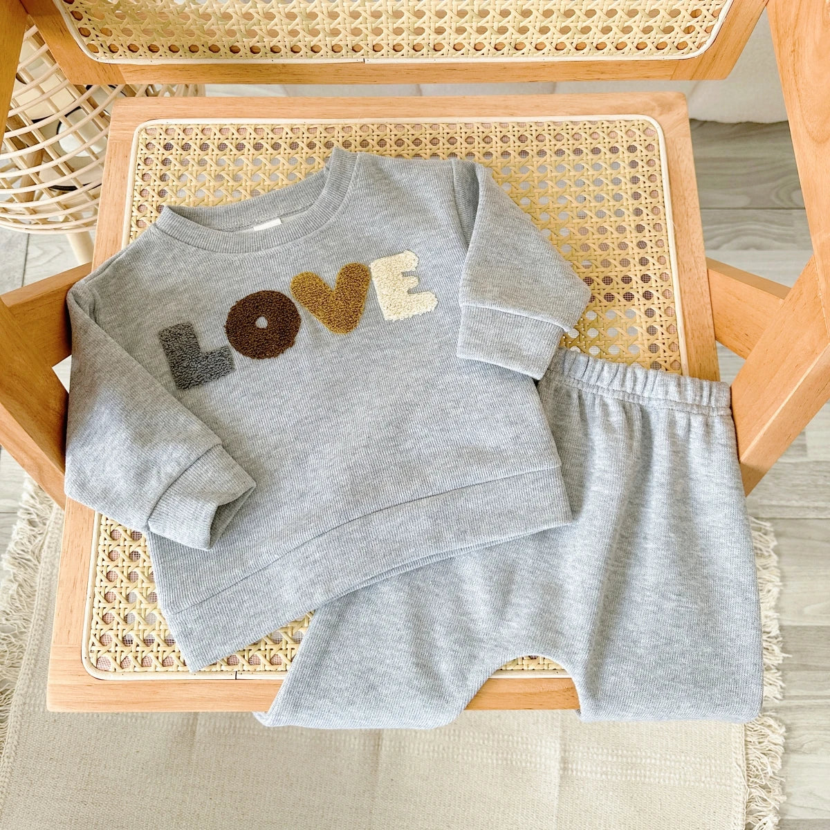 Outfit Sweatshirt Spring Autumn Set