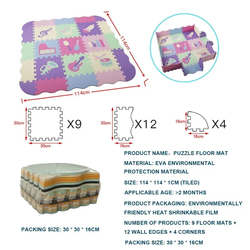 Baby Foam Mat Carpet Soft Play