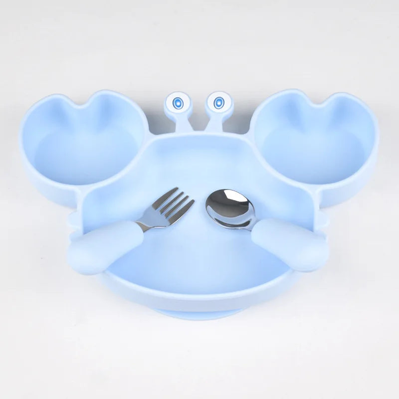Baby Bowls Plates Fork spoon Set