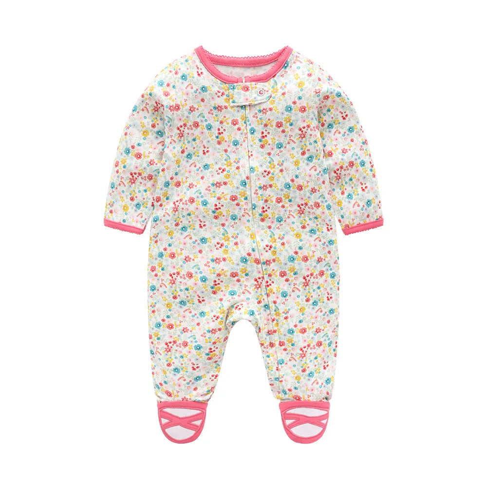 Baby Romper 100% Cotton Newborn Baby Long Sleeve