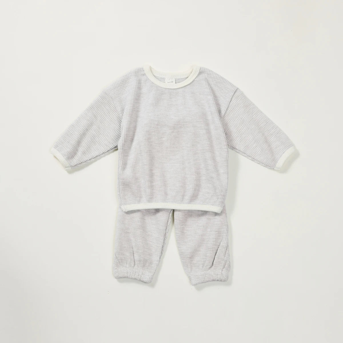 Waffle Pullover+Pants Suit