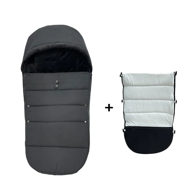 Universal Baby Stroller Footmuff Warm Sleepsacks Pram Waterproof Socks For Babyzen