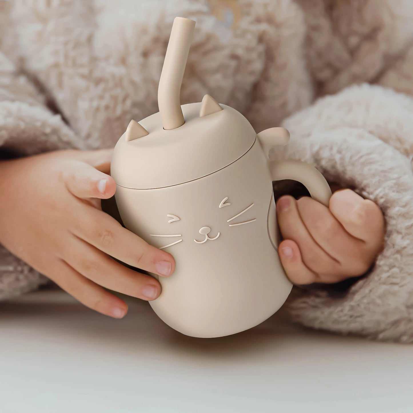 150ML Silicone Baby Feeding Straw Cup